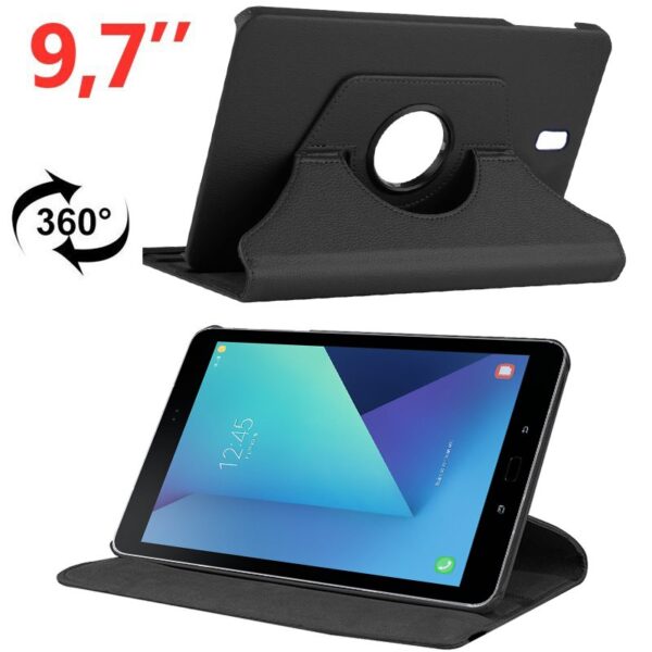 Capa COOL para Samsung Galaxy Tab S3 T820 / T825 Couro Sintético Preto 9.7 polegadas