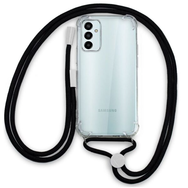 Capa COOL para Samsung M135 Galaxy M13 / A23 5G Cordão Preto