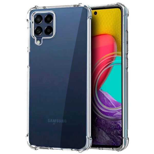 Capa COOL para Samsung M536 Galaxy M53 5G AntiShock Transparente