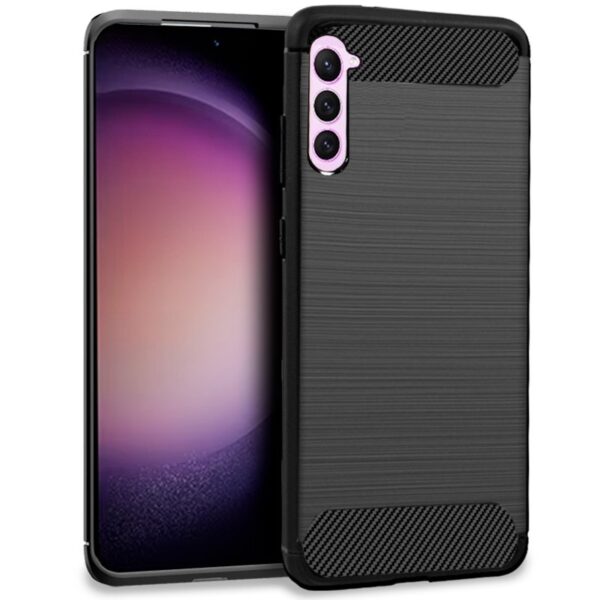 Capa COOL para Samsung S916 Galaxy S23 Plus Carbono Preto