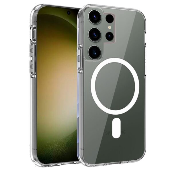 Capa COOL para Samsung S918 Galaxy S23 Ultra Magnética Transparente