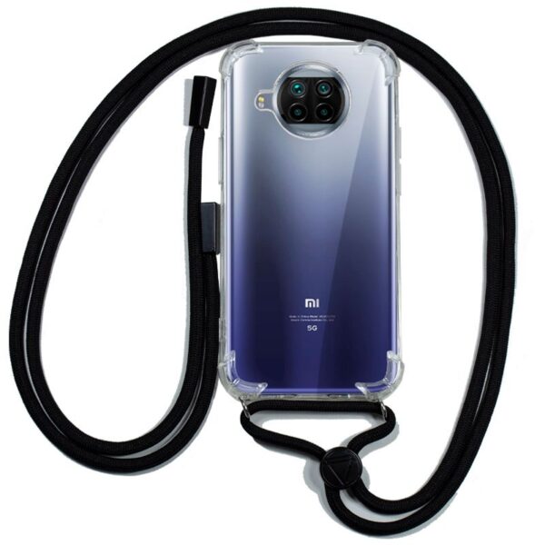 Capa COOL para Xiaomi Mi 10T Lite Cordão Preto