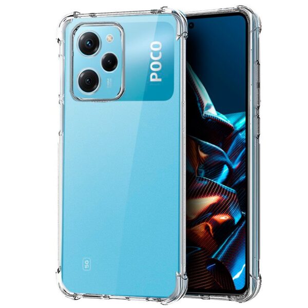 Capa COOL para Xiaomi Poco X5 Pro 5G AntiShock Transparente