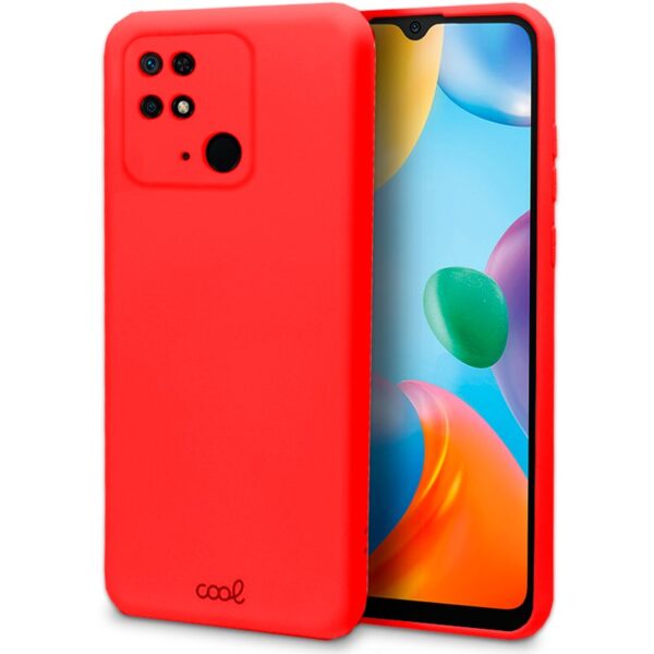 Capa COOL para Xiaomi Redmi 10C Vermelho