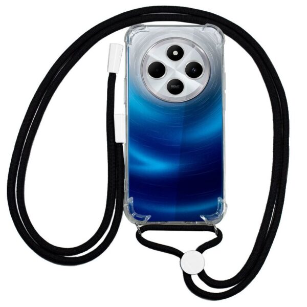 Capa COOL para Xiaomi Redmi 14C / Poco C75 Cordão Preto