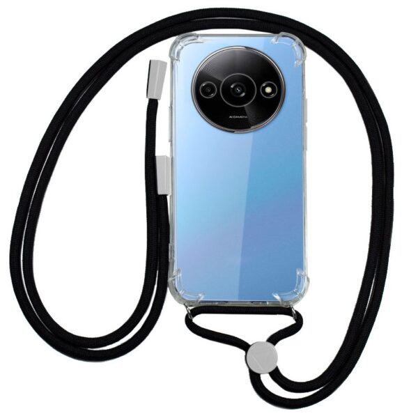 Capa COOL para Xiaomi Redmi A3 Cordão Preto