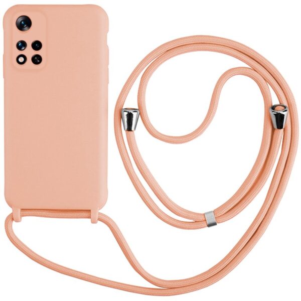 Capa COOL para Xiaomi Redmi Note 11 Pro Plus 5G Cordão Rosa