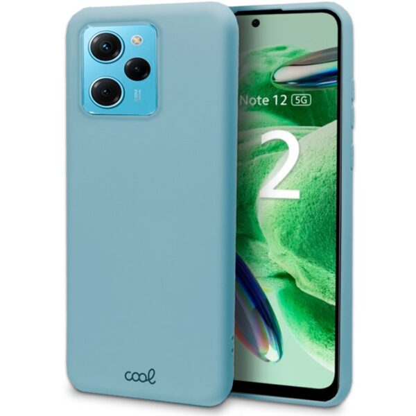 Capa COOL para Xiaomi Redmi Note 12 5G / Poco X5 5G Azul Céu