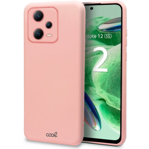 Capa COOL para Xiaomi Redmi Note 12 5G / Poco X5 5G Rosa