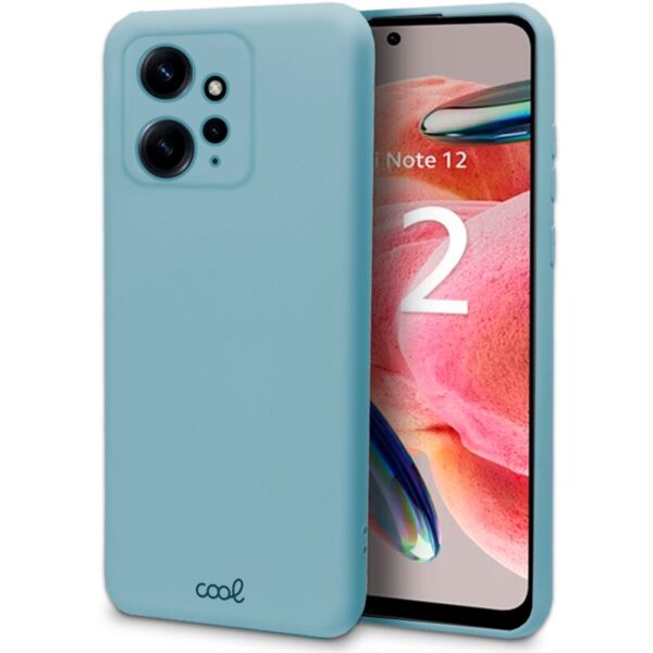 Capa COOL para Xiaomi Redmi Note 12 Azul Céu