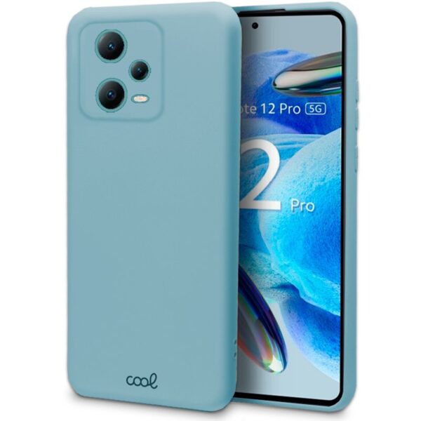 Capa COOL para Xiaomi Redmi Note 12 Pro 5G Azul Céu