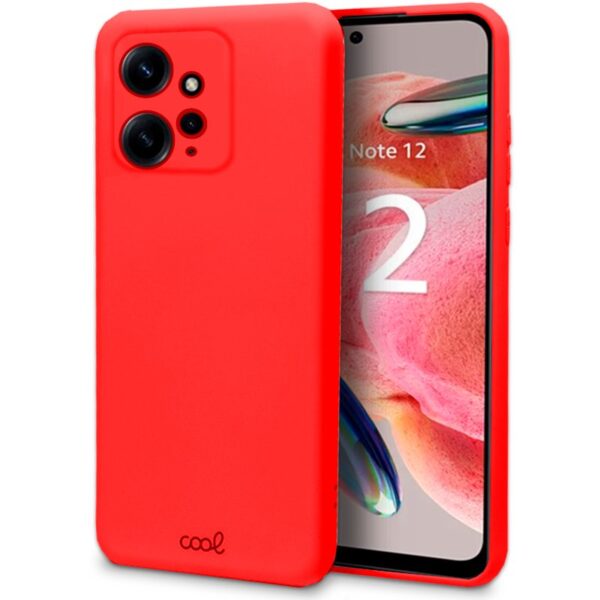 Capa COOL para Xiaomi Redmi Note 12 Vermelho