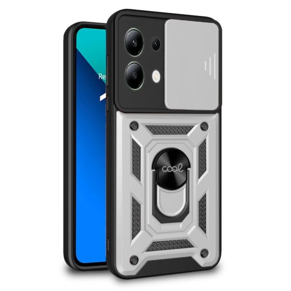 Capa COOL para Xiaomi Redmi Note 13 Hard Ring Prata