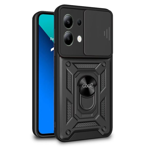 Capa COOL para Xiaomi Redmi Note 13 Hard Ring Preto