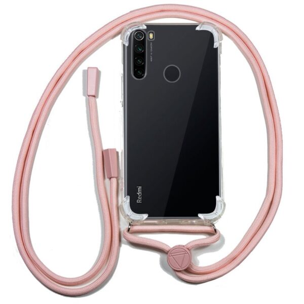 Capa COOL para Xiaomi Redmi Note 8 / Note 8 (2021) Cordão Rosa