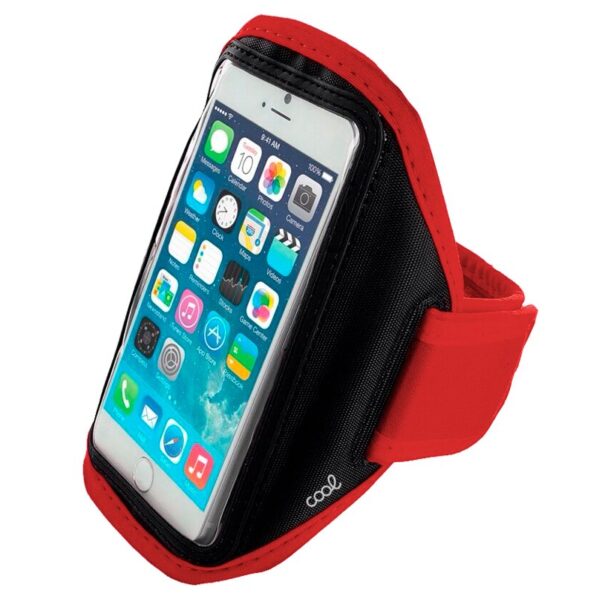 Capa de Neoprene Universal COOL Sports (5,5 - 6 polegadas) Vermelho