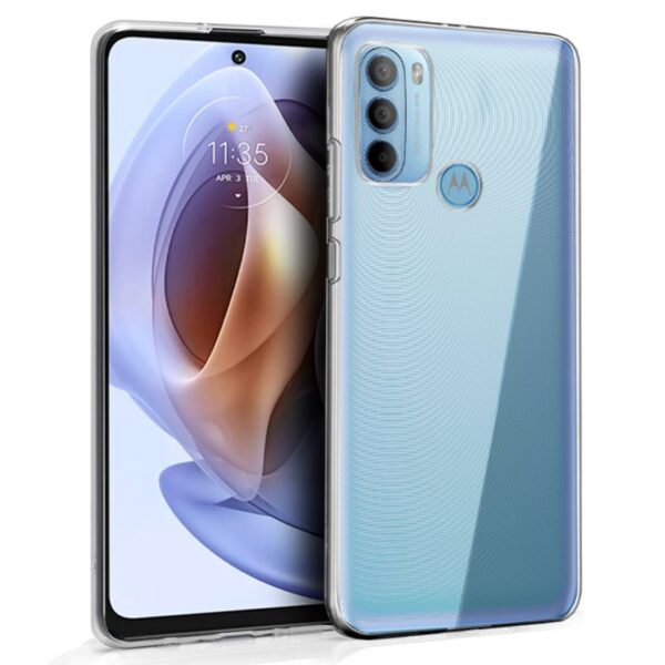 Capa de silicone COOL para Motorola Moto G31 / G41 (transparente)