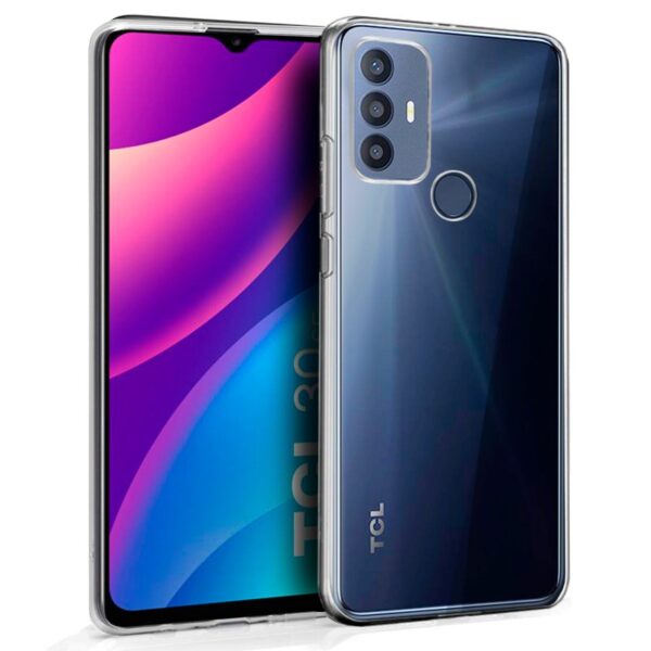 Capa de silicone COOL para TCL 30 SE / 30E / 305 / 306 (transparente)