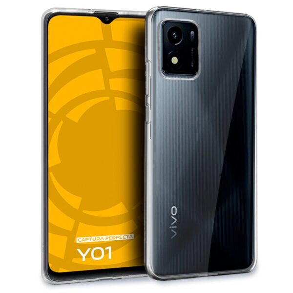 Capa de silicone COOL para Vivo Y01 (transparente)