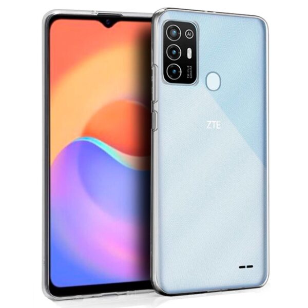 Capa de silicone COOL para ZTE Blade A52 (transparente)