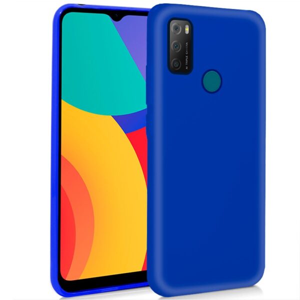 Capa de silicone COOL para Alcatel 1S (2021) / 3L (2021) (azul)