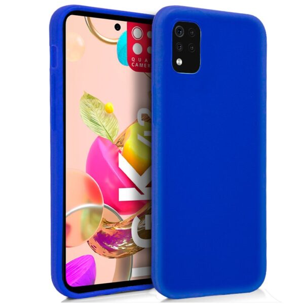 Capa de silicone COOL para LG K42 / K52 (azul)