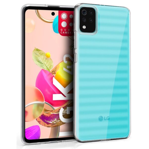 Capa de silicone COOL para LG K42 / K52 (transparente)