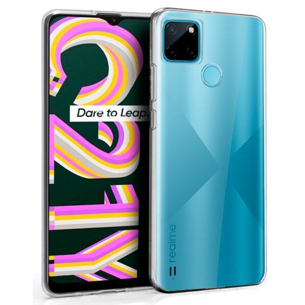 Capa de silicone COOL para Realme C21Y / C25Y (transparente)