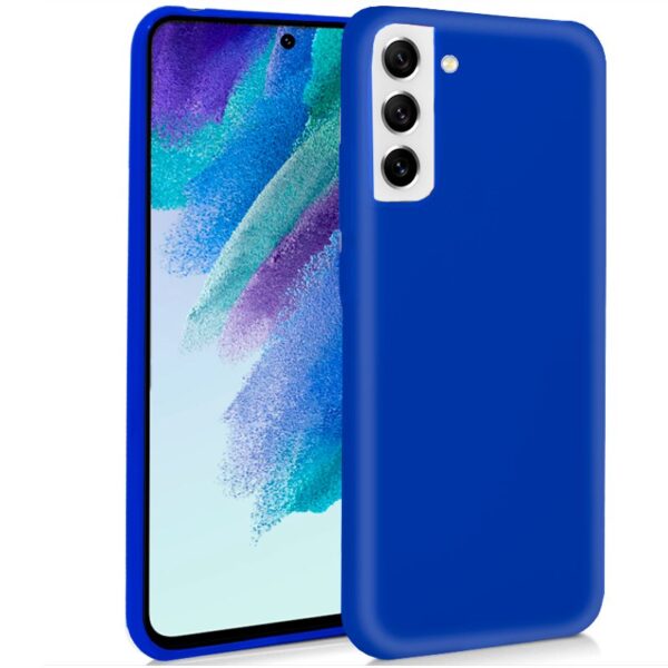 Capa de silicone COOL para Samsung G990B Galaxy S21 FE (azul)
