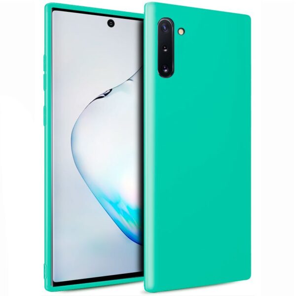 Capa de silicone COOL para Samsung N970 Galaxy Note 10 (Menta)