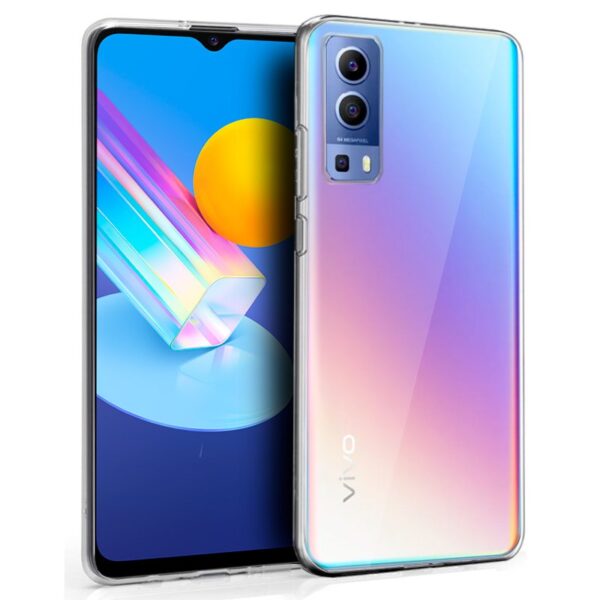 Capa de silicone COOL para Vivo Y52 5G / Y72 5G (transparente)