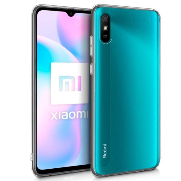 Capa de silicone COOL para Xiaomi Redmi 9A / 9AT (transparente)