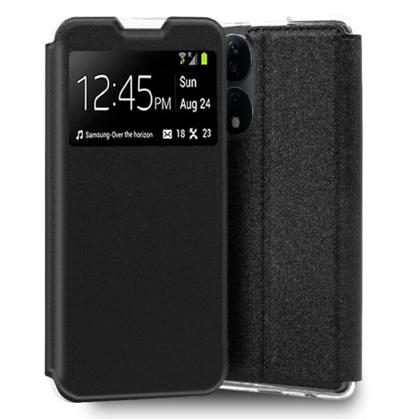 Capa Flip Cover COOL para Honor X7B / 90 Smart 5G Lite Preto