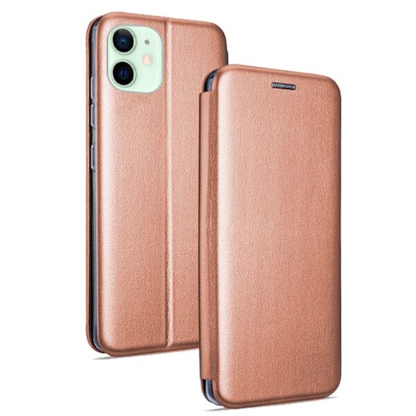 Capa Flip Cover COOL para iPhone 12 / 12 Pro Elegance Rose Gold