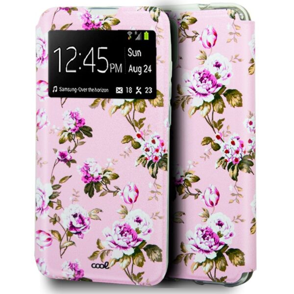 Capa Flip Cover COOL para iPhone 12 / 12 Pro Flores
