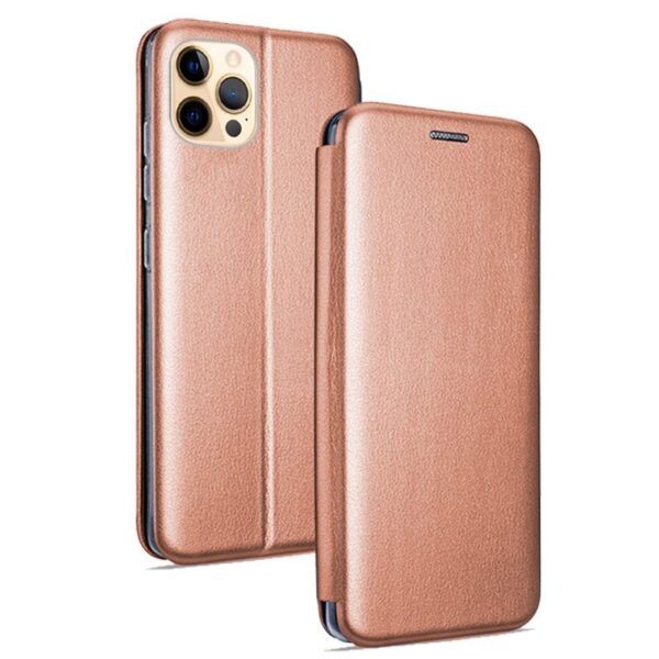 Capa Flip Cover COOL para iPhone 12 Pro Max Elegance Rose Gold