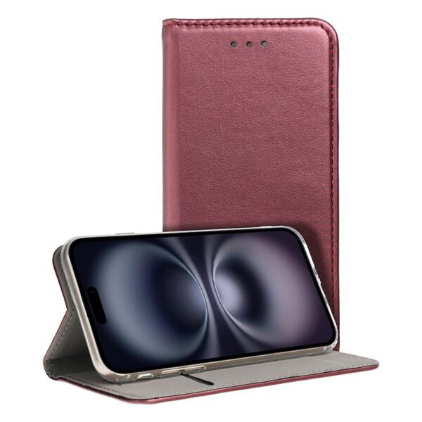 Capa Flip Cover COOL para iPhone 16 Burgundy