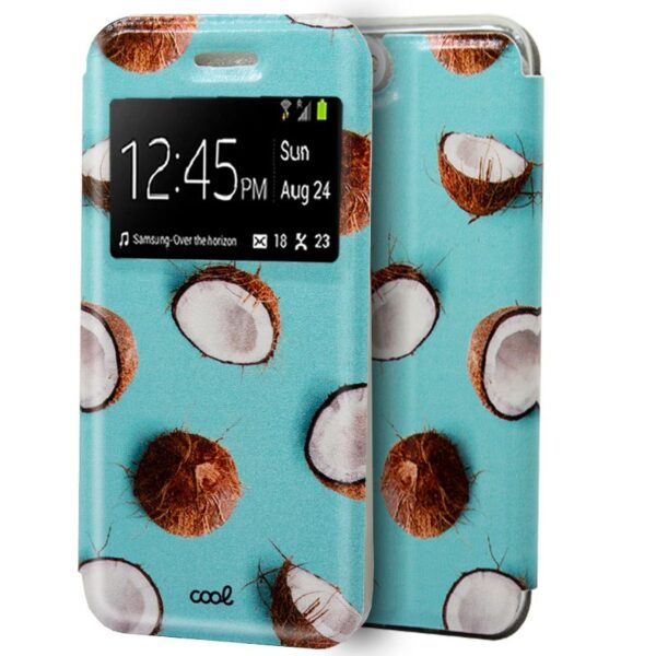 Capa Flip Cover COOL para iPhone 7 / 8 / SE (2020) / SE (2022) Coco