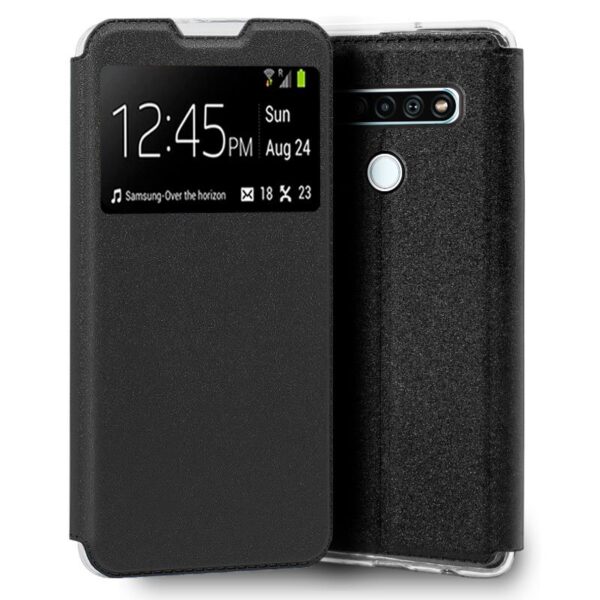 Capa Flip Cover COOL para LG K61 Preto