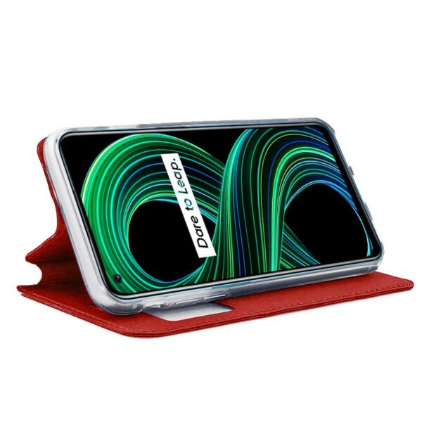 Capa Flip Cover COOL para Realme 8 5G / Narzo 30 5G Vermelho
