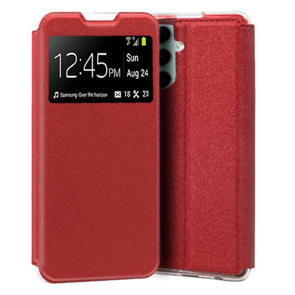 Capa Flip Cover COOL para Samsung A346 Galaxy A34 5G Vermelho