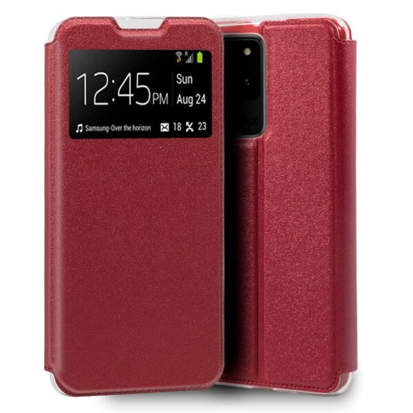 Capa Flip Cover COOL para Samsung G988 Galaxy S20 Ultra 5G Vermelho