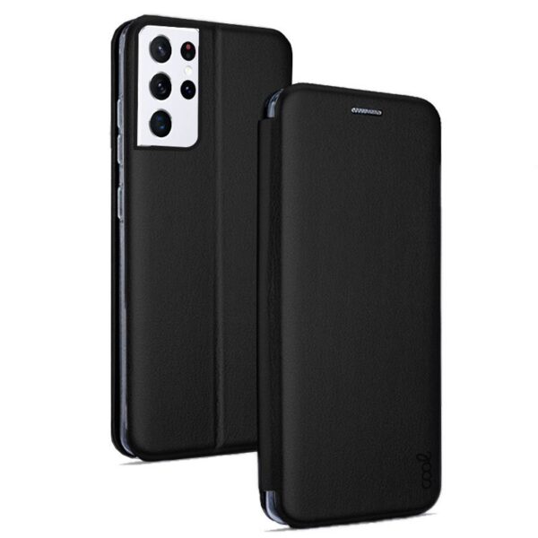 Capa Flip Cover COOL para Samsung G998 Galaxy S21 Ultra Elegance Preto