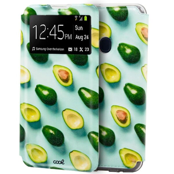 Capa Flip Cover COOL para Samsung M215 Galaxy M21 Abacates