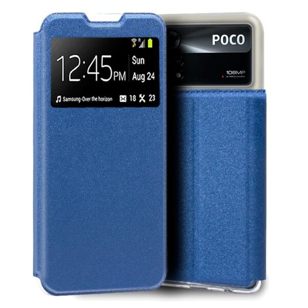 Capa Flip Cover COOL para Xiaomi Poco X4 Pro 5G Azul