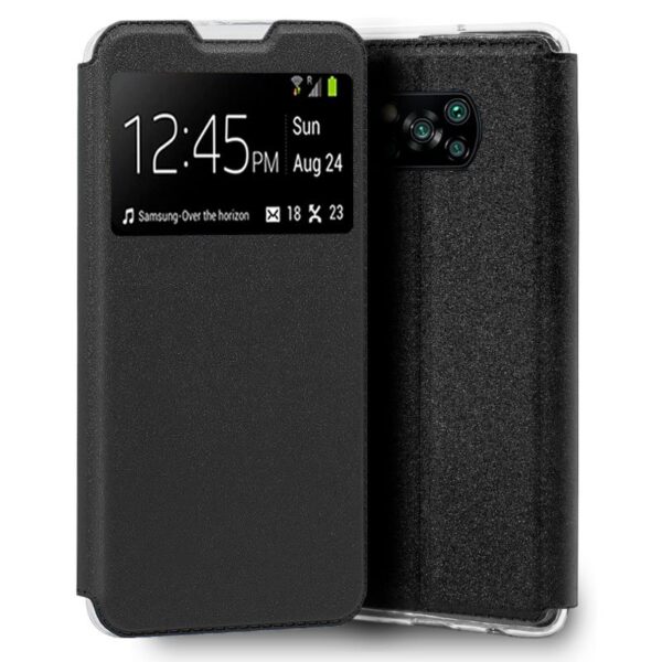 Capa Flip Cover COOL para Xiaomi Pocophone X3 / X3 Pro Preto