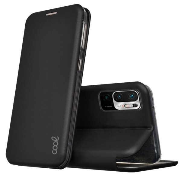 Capa Flip Cover COOL para Xiaomi Redmi 10 5G Elegance Preto