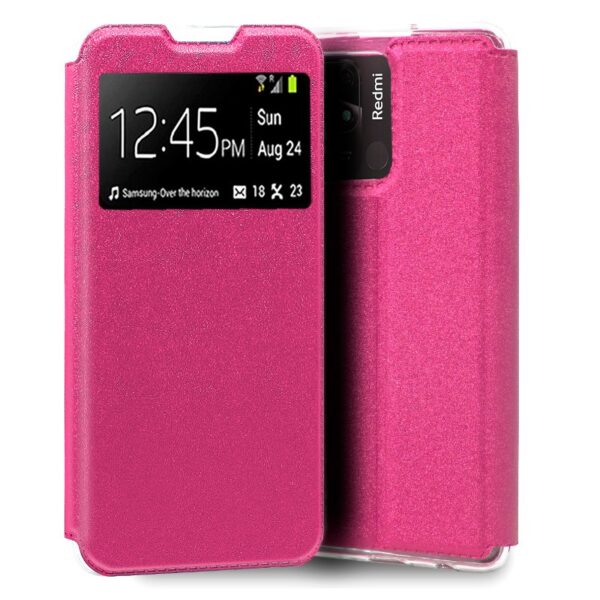 Capa Flip Cover COOL para Xiaomi Redmi 10C Rosa