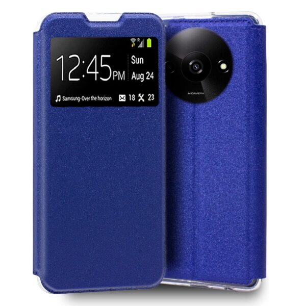Capa Flip Cover COOL para Xiaomi Redmi A3 Azul