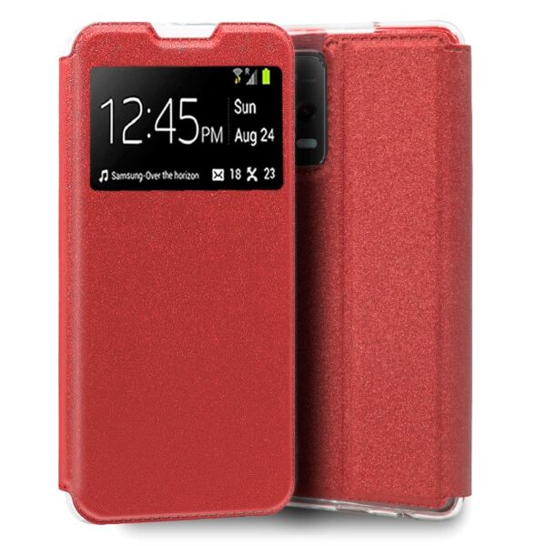 Capa Flip Cover COOL para Xiaomi Redmi Note 12 5G / Poco X5 5G Vermelho